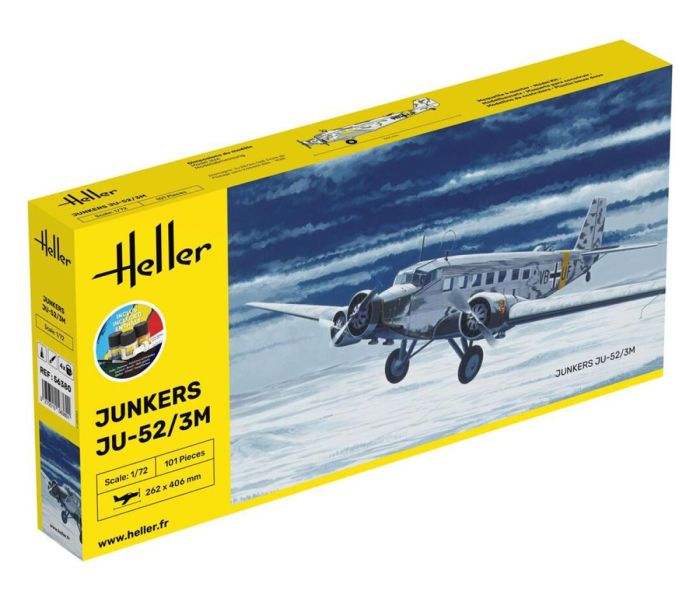 German Junkers Ju-52/3M Starter Kit (1:72 Scale)