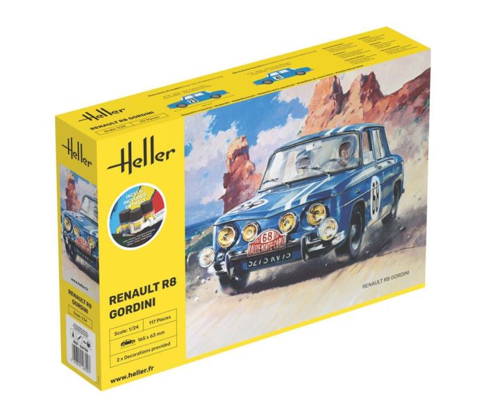 Renault R8 Gordini Starter Kit (1:24 Scale)