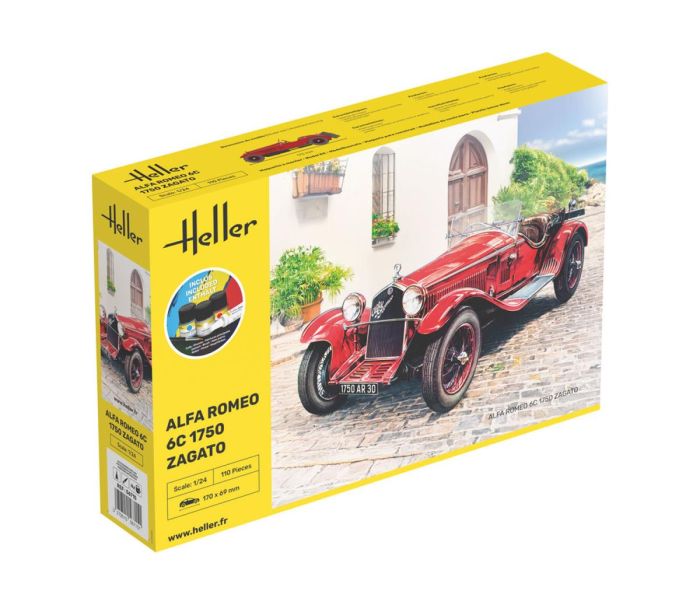 Alfa Romeo 6C 1750 Zagato Starter Kit (1:24 Scale)
