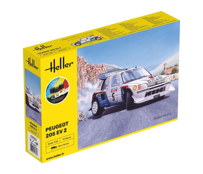 Peugeot 205 EV2 Starter Kit (1:24 Scale)
