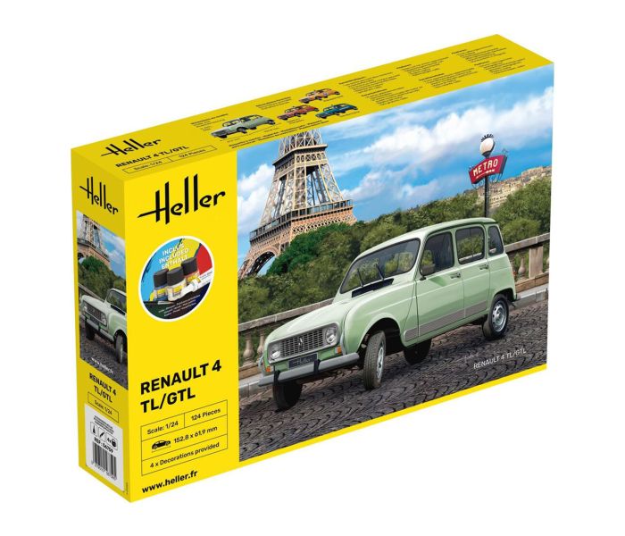Renault 4 TL/GTL Starter Kit (1:24 Scale)
