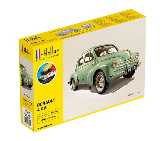 Renault 4 CV Starter Kit (1:24 Scale)
