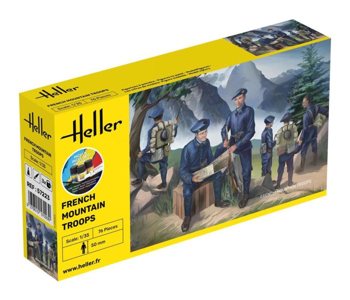 French Mountain Troops Starter Kit (1:35 Scale)