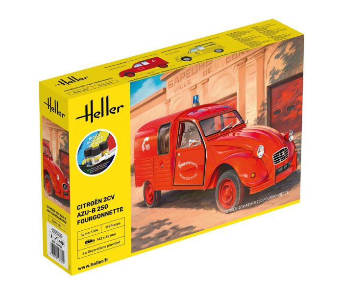 Citroen 2CV Fourgonnette AK 250 Starter Kit (1:24 Scale)