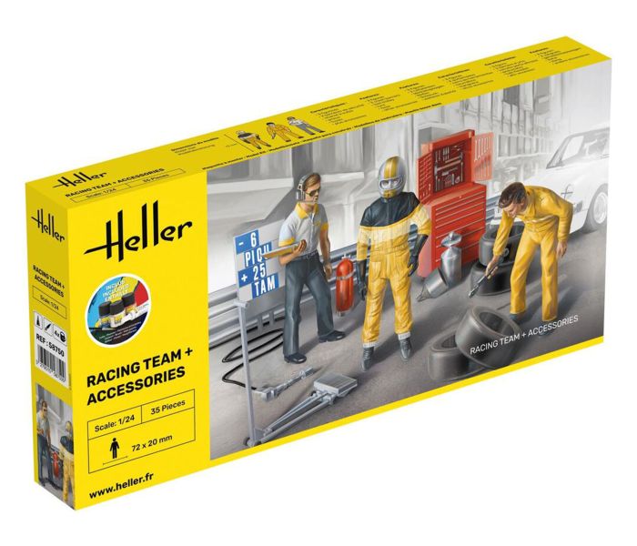 Racing Team & Accessories Starter Kit (1:24 Scale)