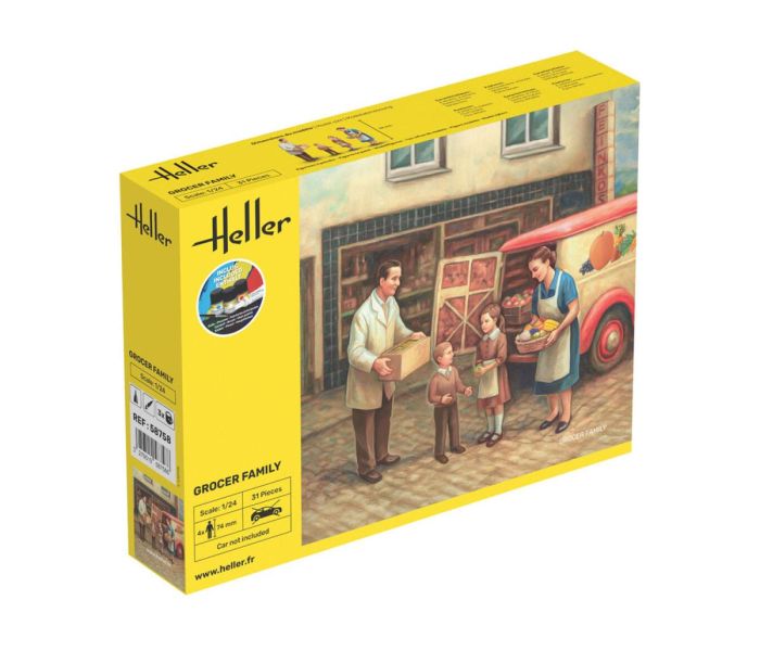 Grocer Family Set Starter Kit (1:24 Scale)