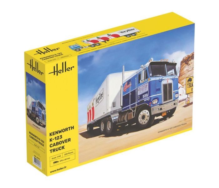 Kenworth K-123 Cabover Truck (1:43 Scale)