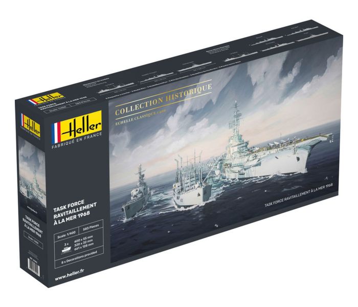 French Warship Task Force Ravitaillement La Mer 1968(1:400)