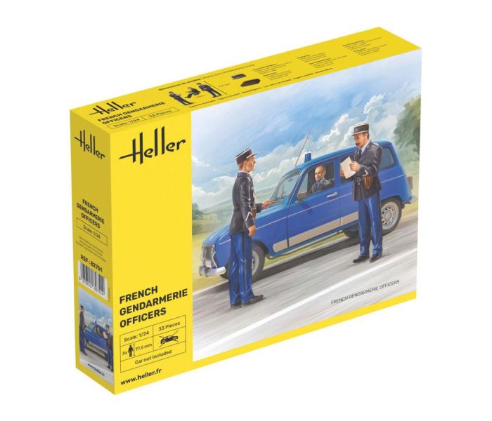 French Gendarmerie Officers (1:24 Scale)