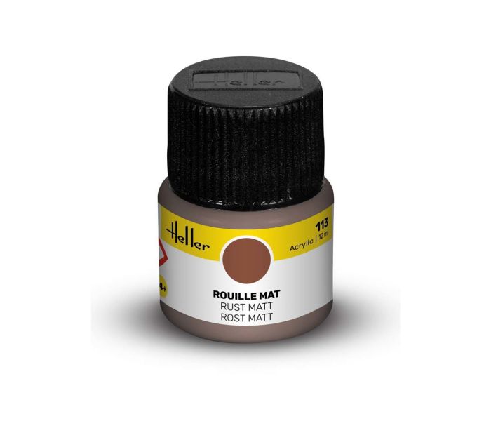 113 Rust Matt Acrylic Paint 12ml