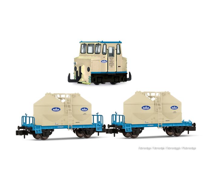 Sodawerk Stassfurt ASF Diesel Freight Train Pack V