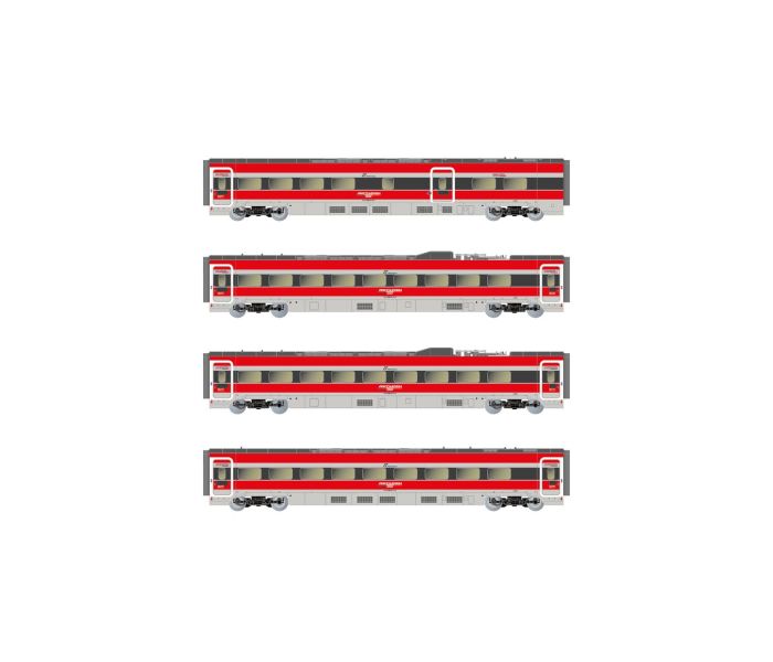 FS Trenitalia ETR 1000 Intermediate Car Set (4) VI