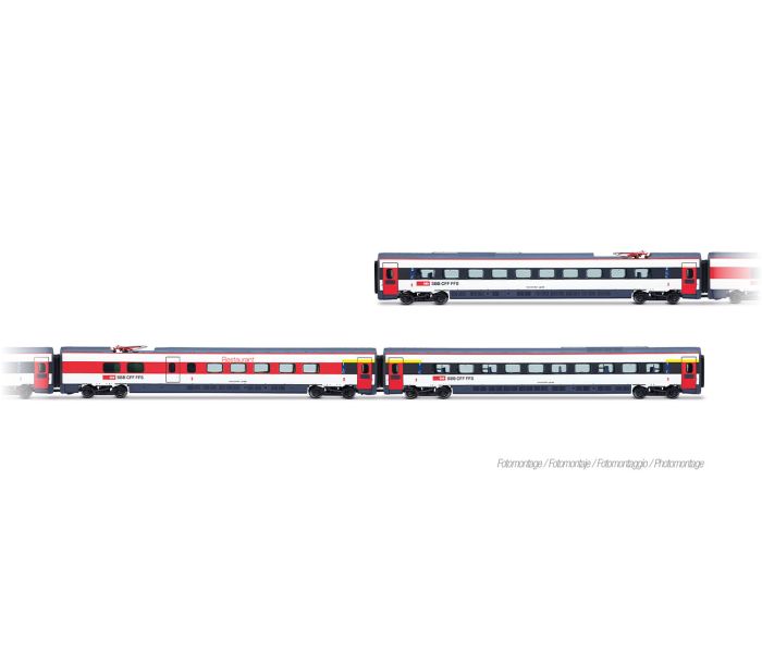 SBB ETR 610 ICN Intermediate Coach Set (3) VI