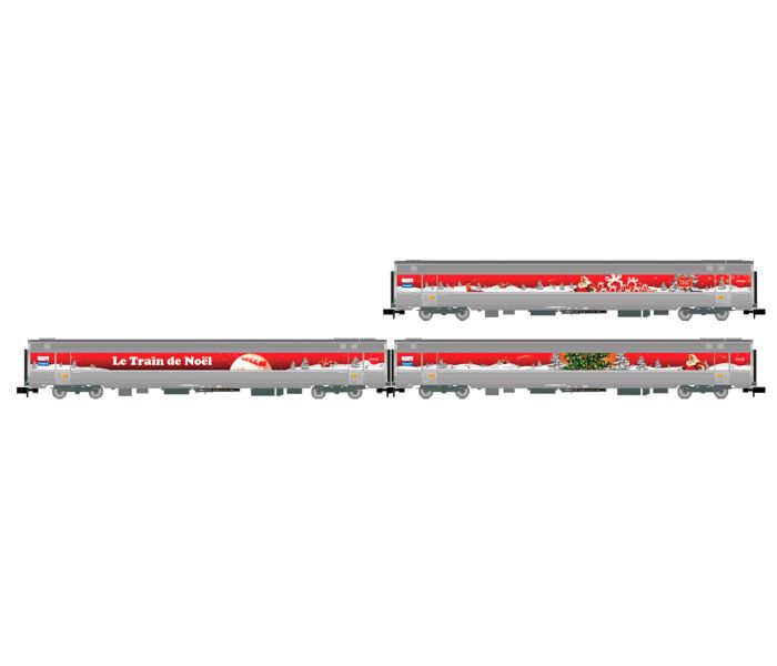 SNCF Train de Noel Coca Cola 2010 Coach Set (3) VI