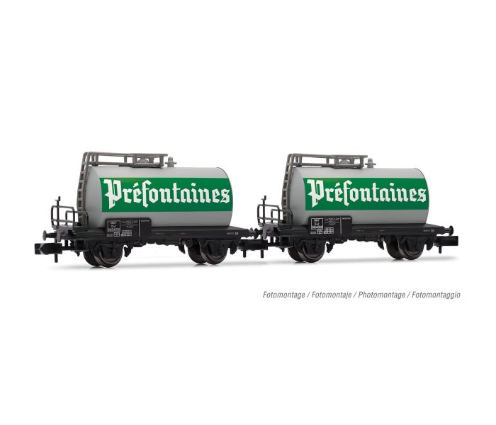 SNCF BYRRH 2 Axle Tank Wagon Set (2) IV