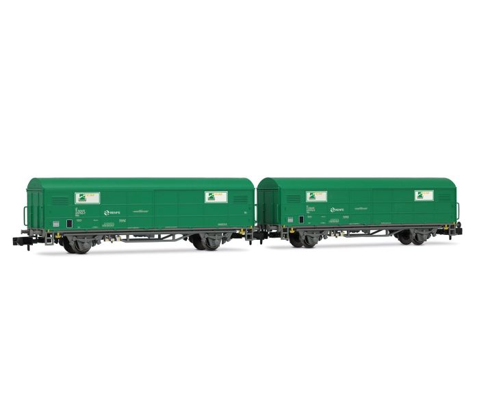 RENFE TEM JPD Wagon Set Green (2) V