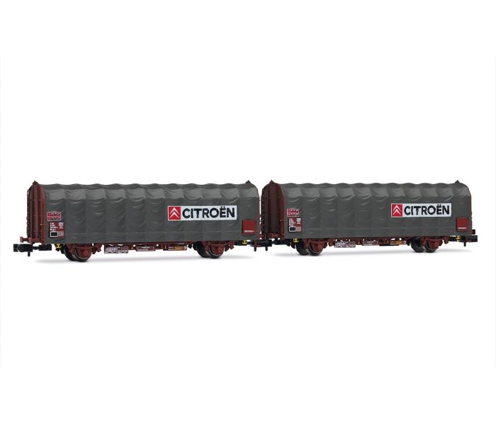 SNCF Citroen Kils K70 2 Axle Tarpaulin Wagon Set (2) IV