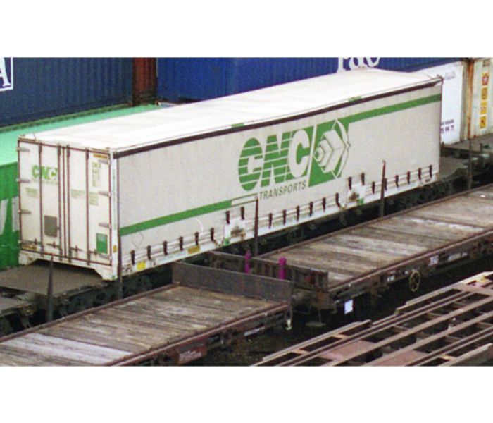SNCF S70 Flat Wagon w/CNC Swapbody Load IV