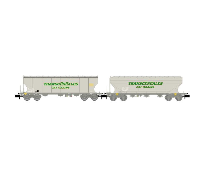 SNCF Transcereales CAF Grains Cereal Hopper Set (2) IV