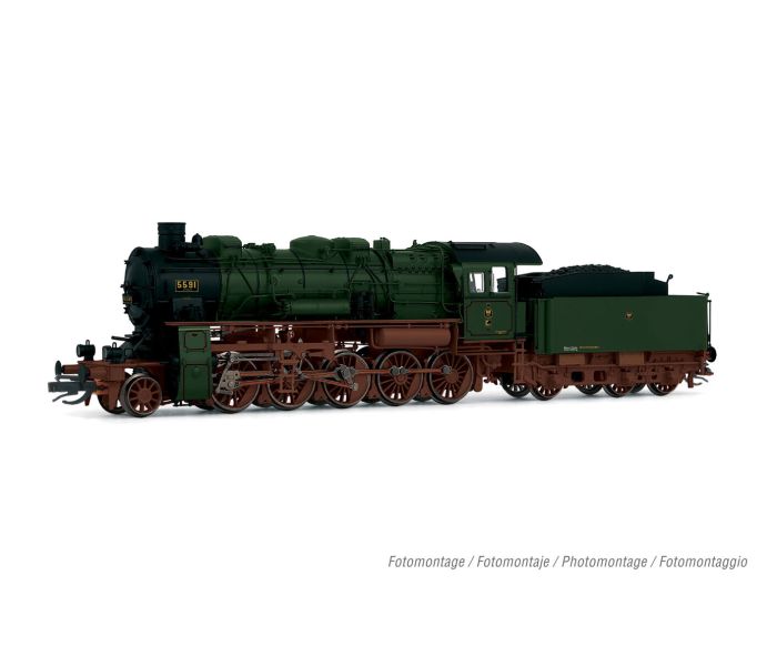 KPEV BR58.10-40 Steam Locomotive I (DCC-Sound)