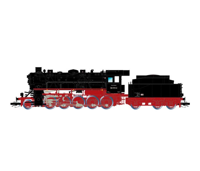 DR BR58 1111-2 Steam Locomotive IV