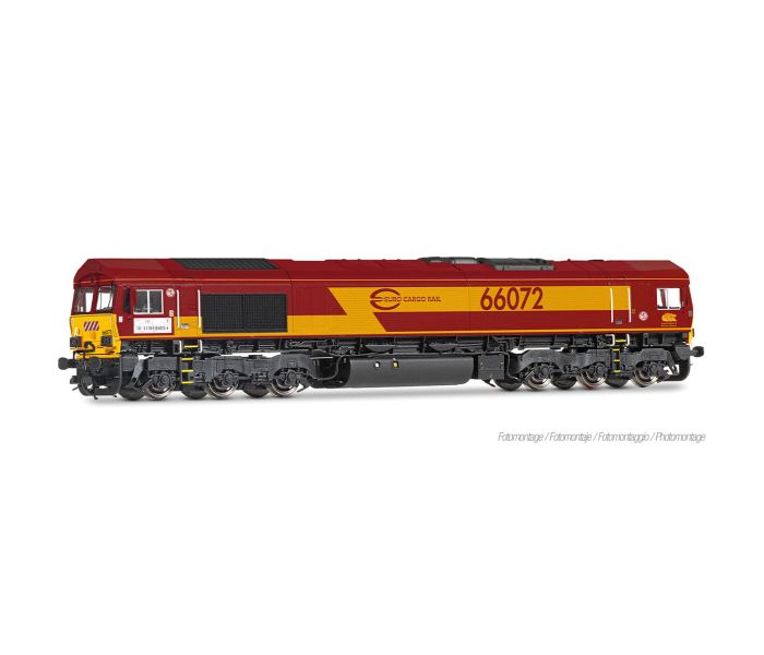 Euro Cargo Rail Class 66 Diesel Locomotive VI