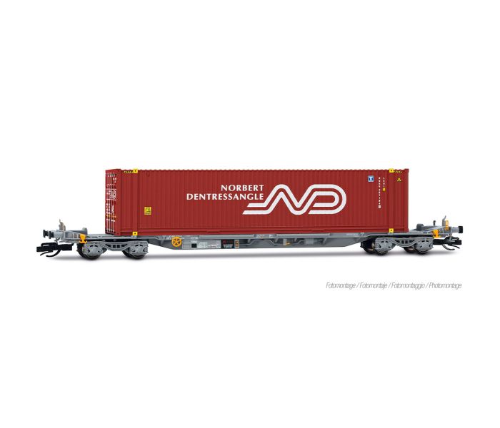 DBAG *Flat Wagon w/Norbert Dentressangle Container Load VI