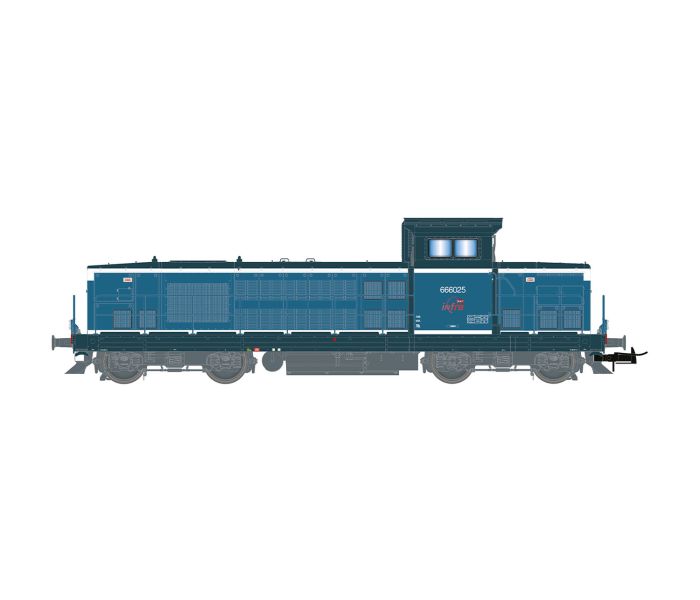 SNCF Infra BB 666025 Diesel Locomotive VI
