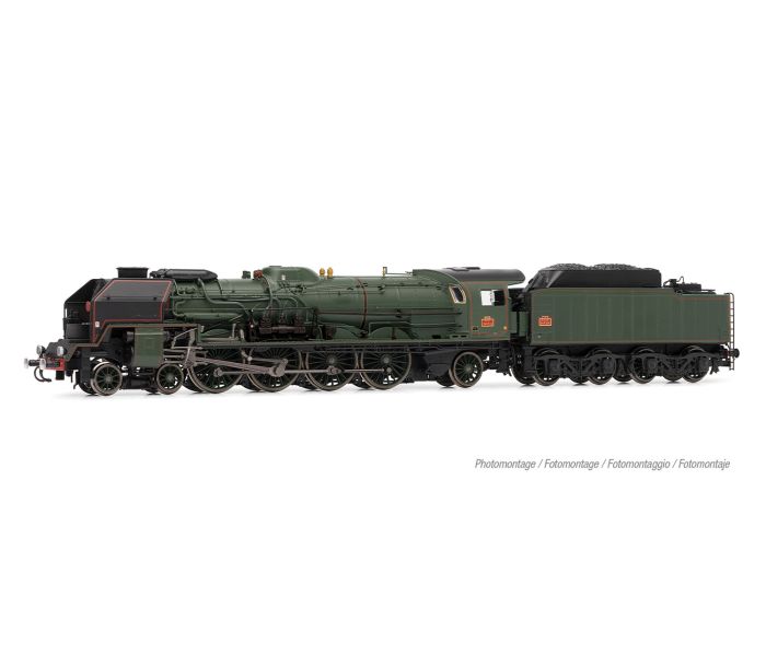 SNCF 241 P 16 Cite du Train Steam Locomotive V