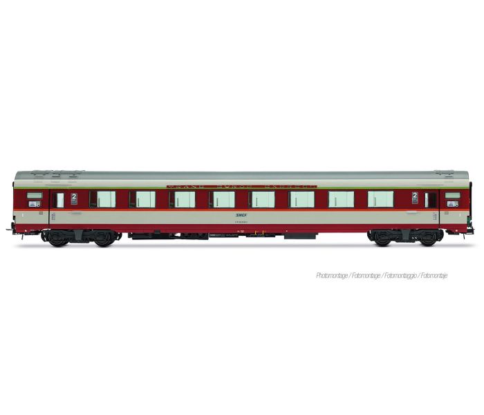 SNCF B8u Le Capitole 1985 2nd Class Coach IV