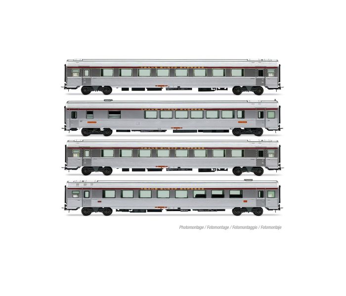 SNCF TEE Jules Verne Coach Set (4) IV