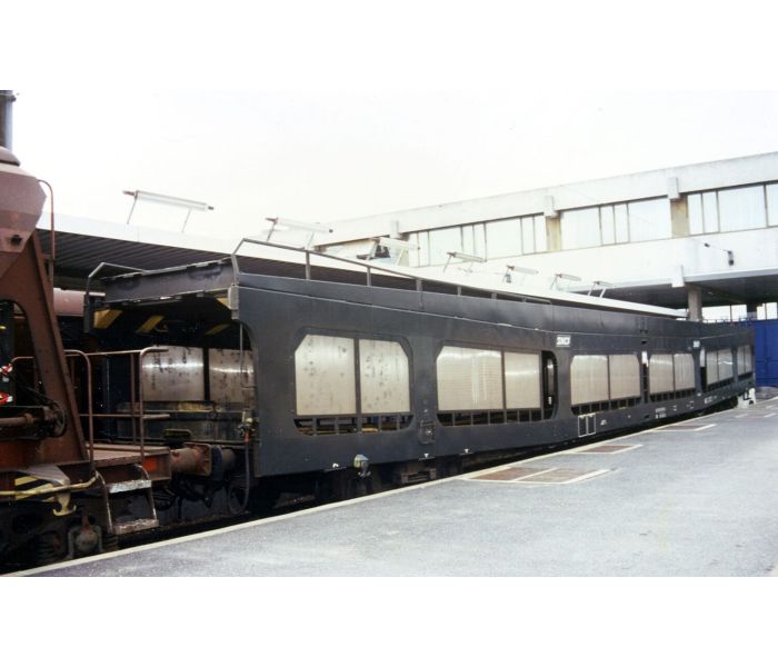 SNCF DD DEV 66 Car Transporter Encadre Green/White IV
