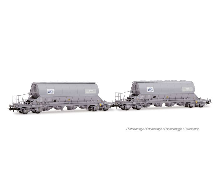 SNCF Taoos DMI/Saint Gobain Hopper Wagon Set (2) V