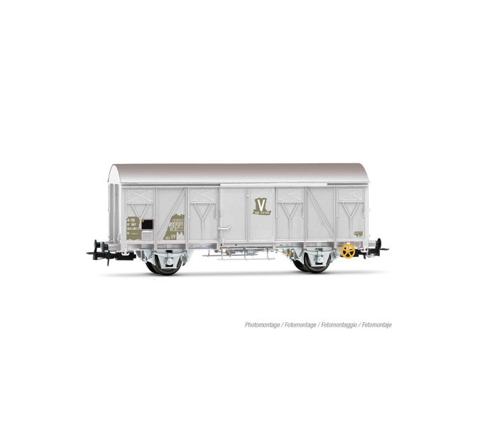 SNCF Us(ex-G4) Grey Covered Wagon IV
