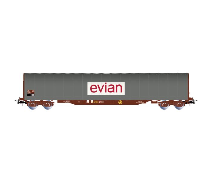 SNCF Rils Evian Bogie Tarpaulin Wagon IV