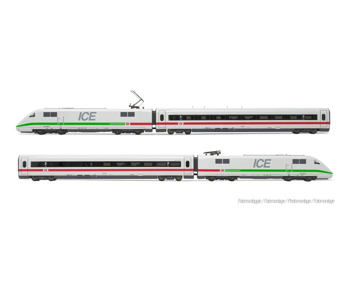 DBAG ICE1 Tz 155 Rosenheim 4 Car EMU VI