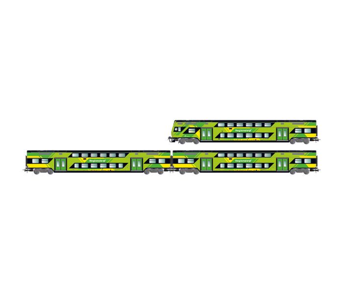 FS Trenitalia Regionale Vivalto Coach Set (3) VI