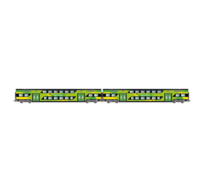 FS Trenitalia Regionale Vivalto Coach Set (2) VI