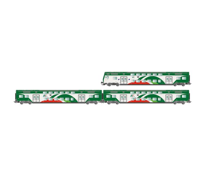 FS Trenitaloa FER Vivalto Intermediate Coach Set (3) VI