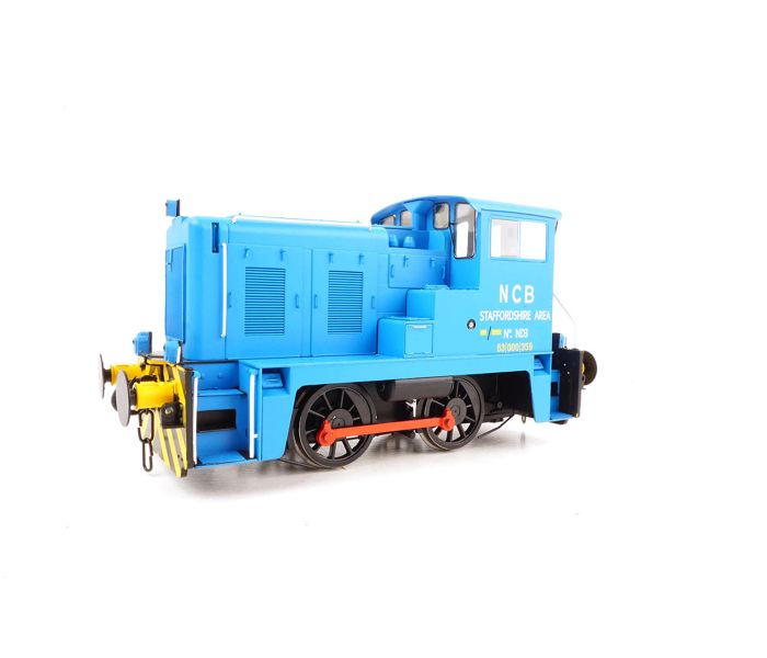 Class 02 ND3 (ex-D2862) NCB Staffordshire Area Pale Blue