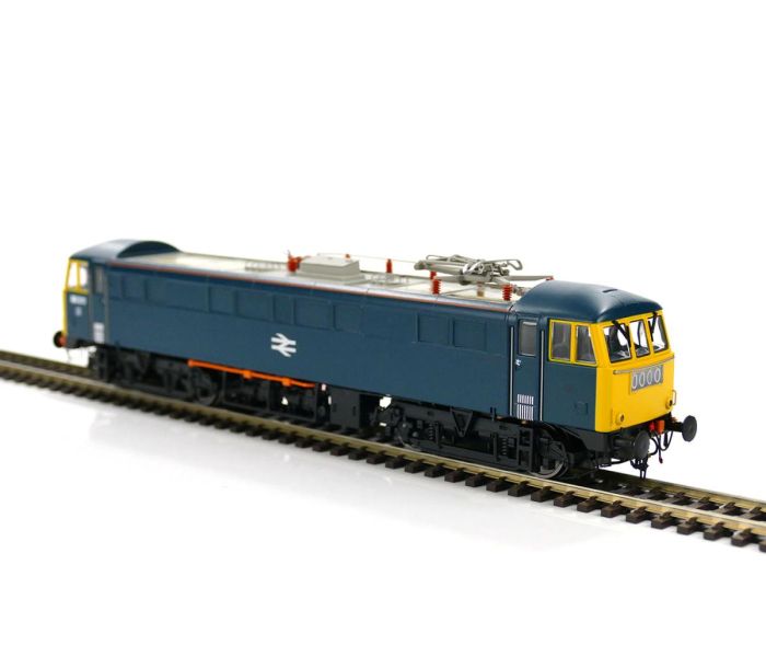 Class 86 011 BR Blue FYE w/Orange Cantrail Stripe