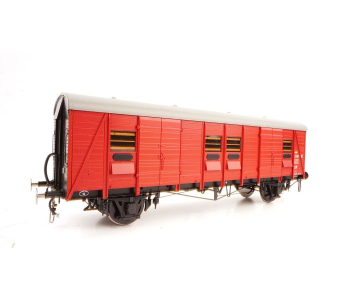 PMV Unnumbered BR Crimson (Uneven Planks)