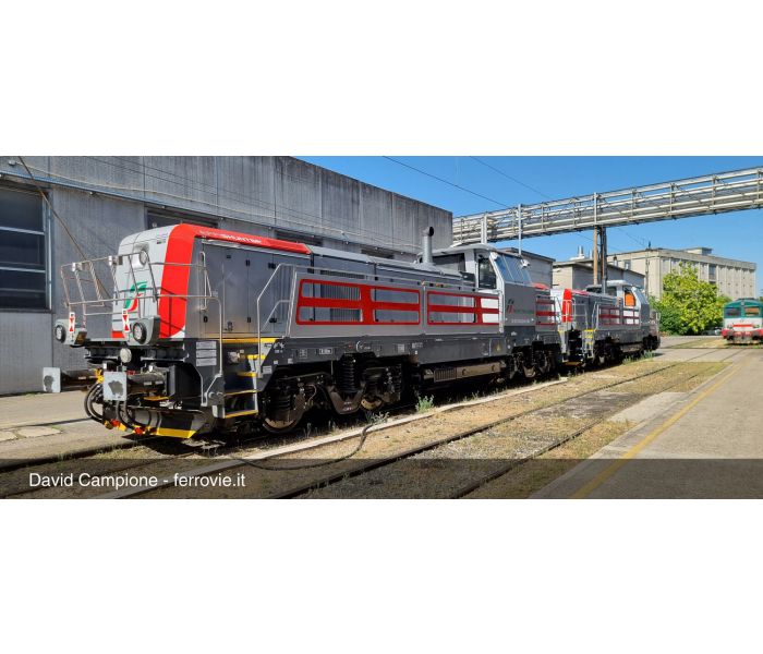 Mercitalia Rail 1000 Silver/Red Diesel Loco VI (DCC-Sound)