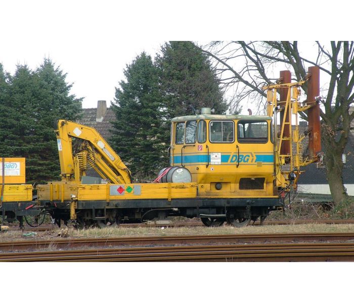 DBAG KLV53 Diesel Maintenance Vehicle Yellow/Blue V