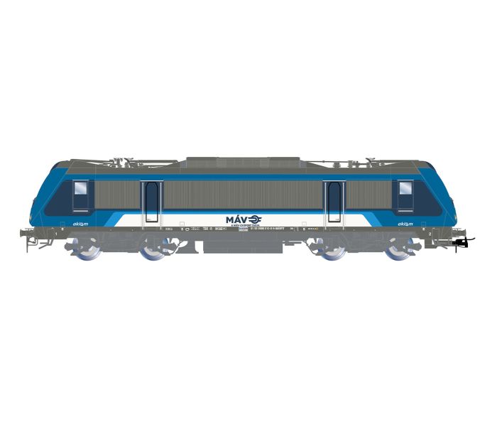 Akiem/MAV 490 010 Electric Locomotive VI