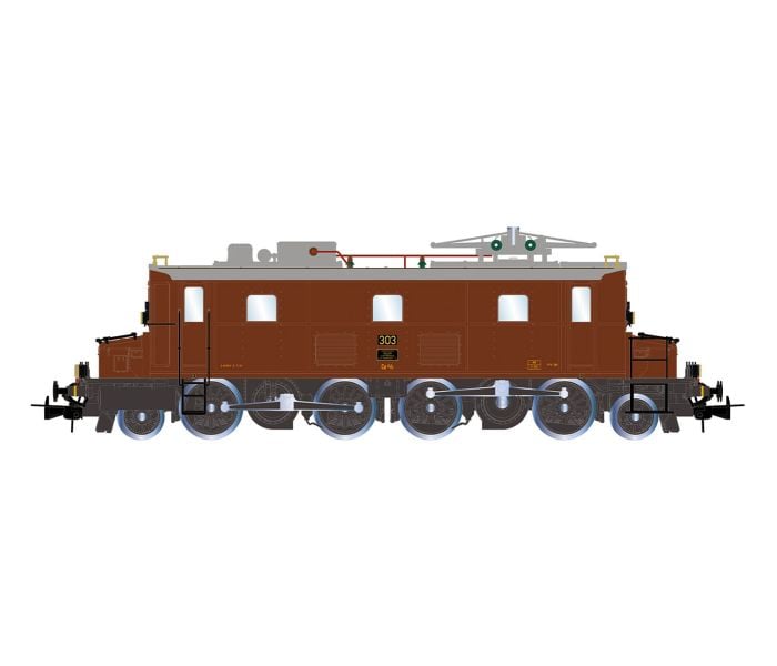 BLS Ce4/6 303 Electric Locomotive IV (~AC-Sound)
