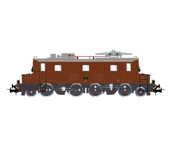 BLS Ce4/6 303 Electric Locomotive IV (DCC-Sound)