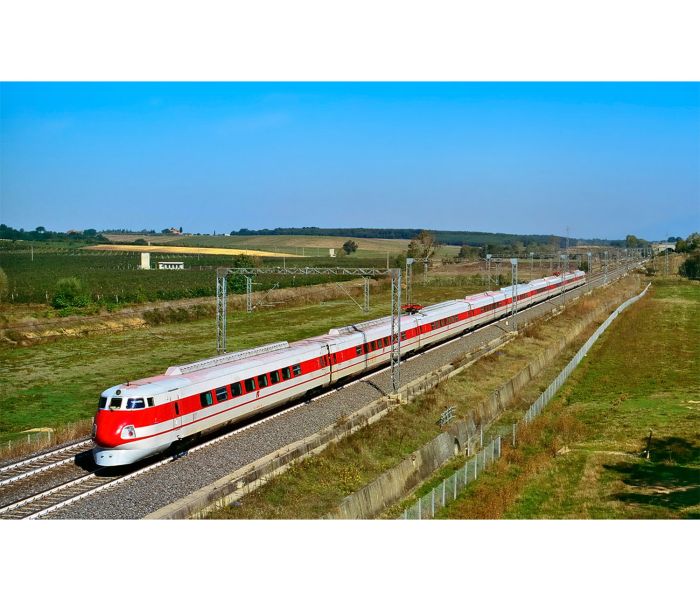 FS ETR 450 IC500/517 Giotto Milano-Roma Coach Set (5) V
