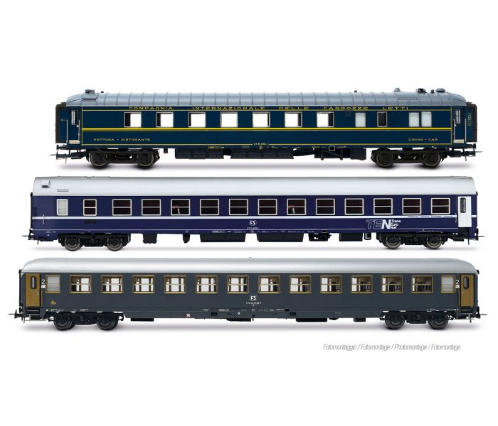FS Exp234/235 Remus Roma-Wien Coach Set (3) IV