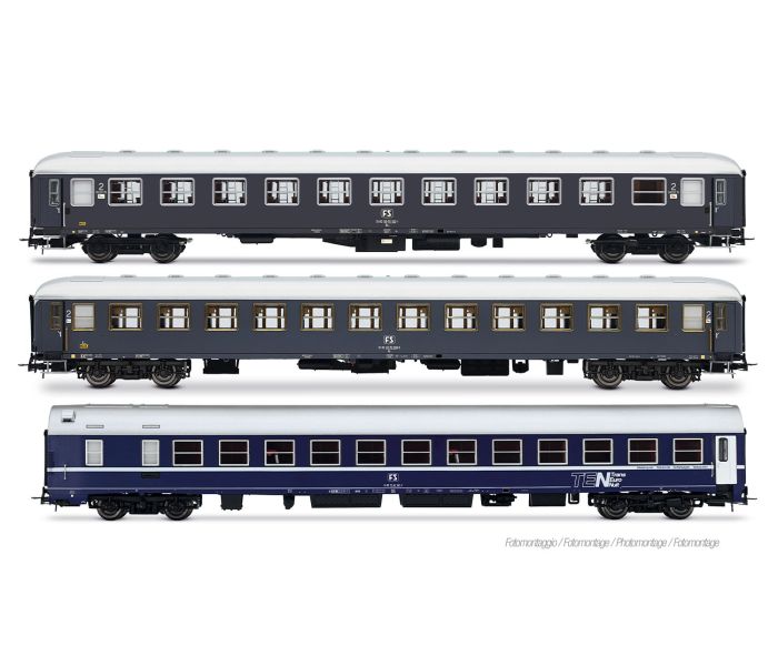 FS Exp234/235 Remus Roma-Wien Coach Set (3) IV